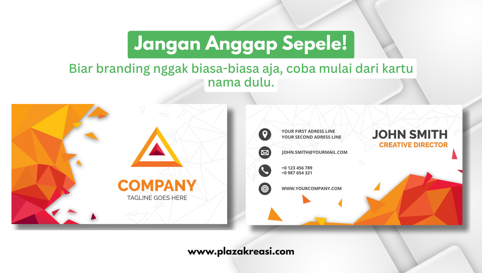 Kartu Nama Unik Bikin Branding Lebih Berkesan